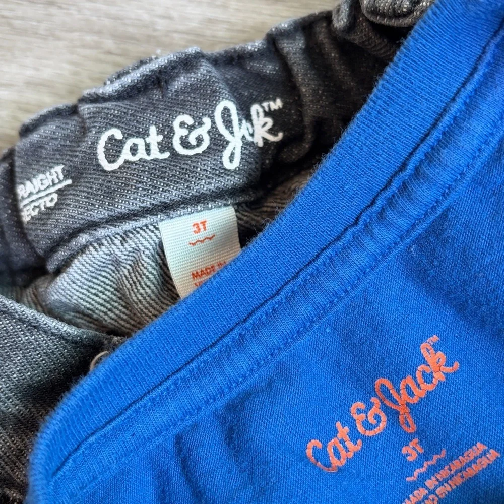 Cat & Jack toddler boys matching set